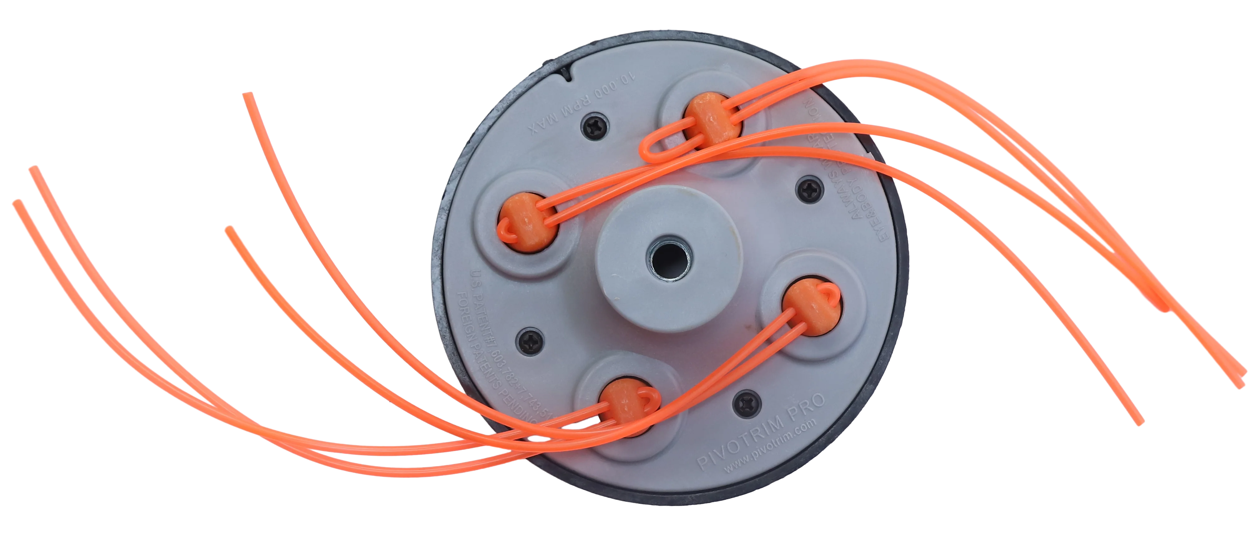 Universal 4 เส้น Bump Speed Feed สําหรับเครื่องตัดหญ้าน้ํามันเบนซินหัวตัดแปรง String Trimmer Head Grass Trimmer Head