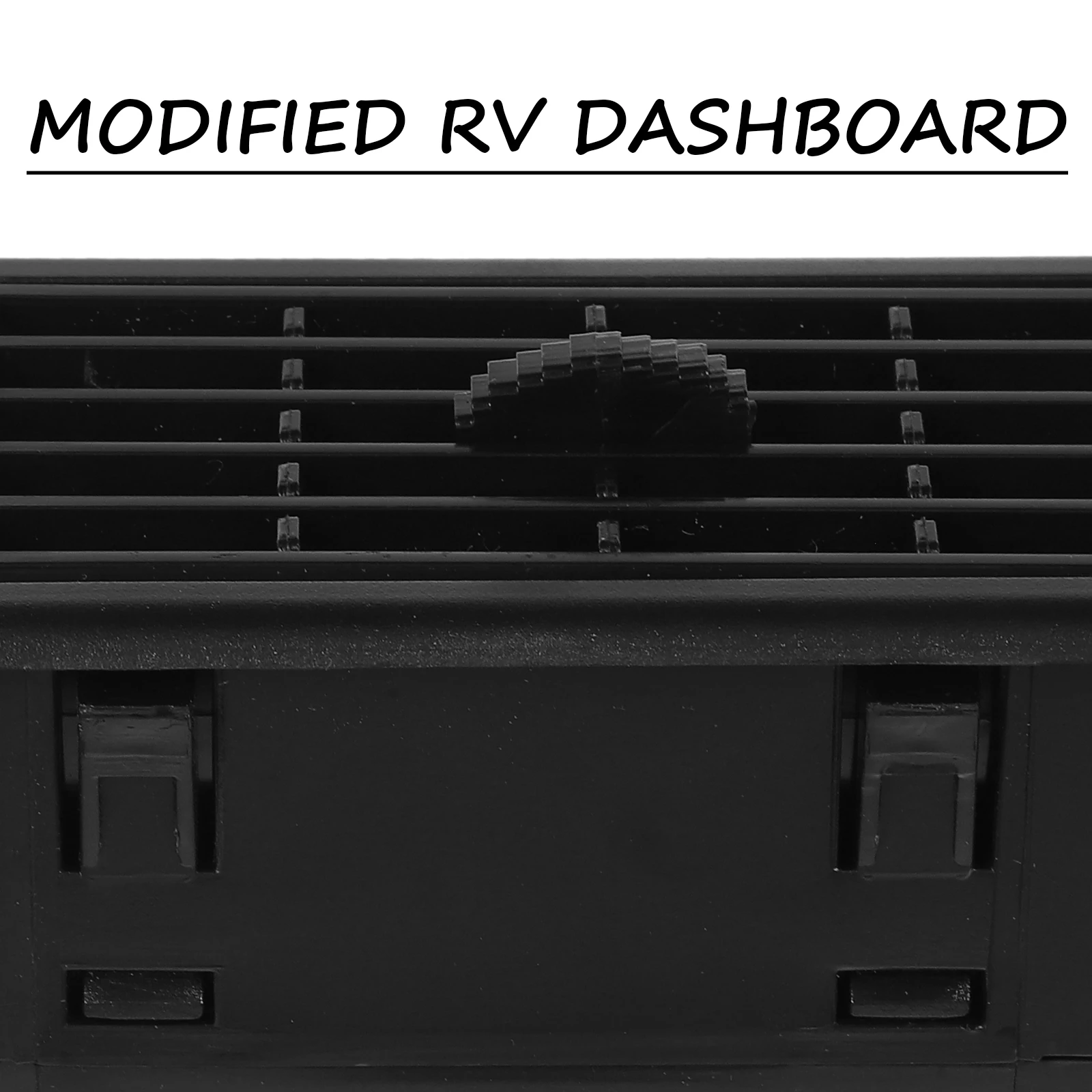 

Car Air Conditioning Ventilation Ports Black Cover Dashboard Outlet ABS Material Easy Install Compatibility