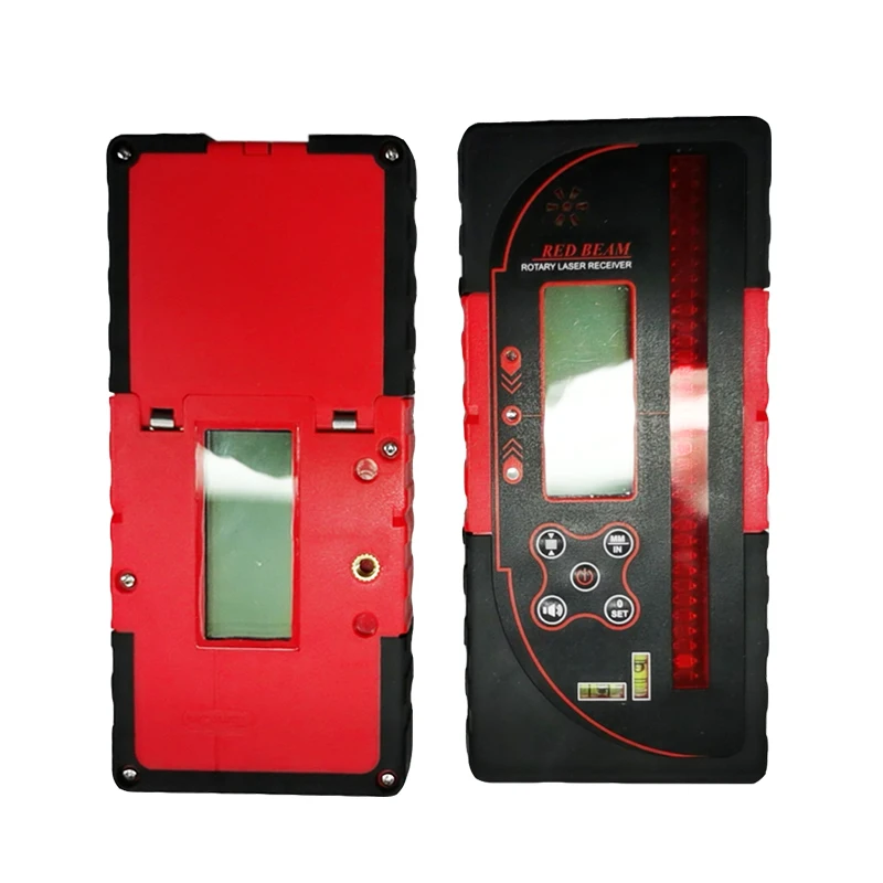 High-precision JP1700 Digital Receiver for Rotary Laser Level Outdoor Use Handheld Detector with Clamp