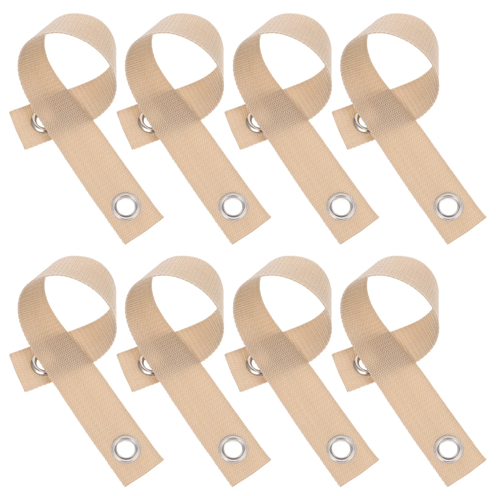 8Pcs Tree Straightening Support Straps Heavy Duty Grommet Reinforced Nylon Tree Tie Straps for Hurricane Protection