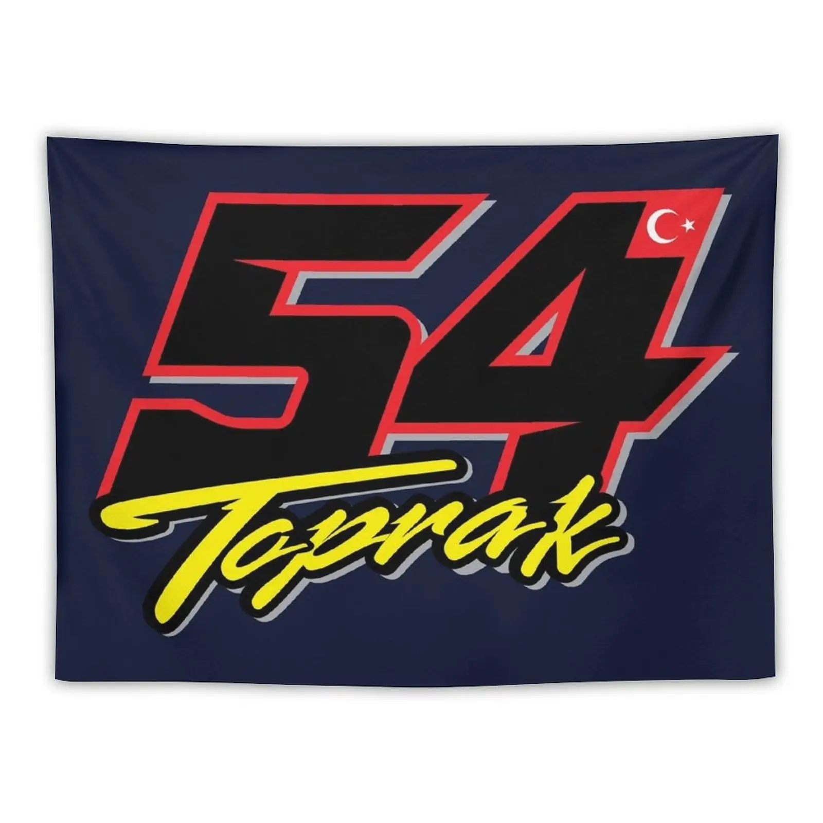 New Toprak Razgatlioglu Number 54 Tapestry Anime Decor Decor For Room Cute Decor Wall Tapestry