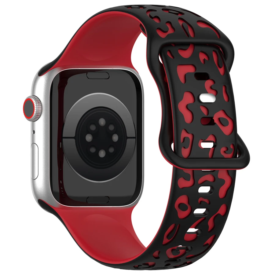 Leoprintbandje voor Apple Watch 11 10 Band 46mm 42mm 45mm Ultra 3 49mm 44mm 41mm Armband Correa iWatch Series 9 8 7 6 SE