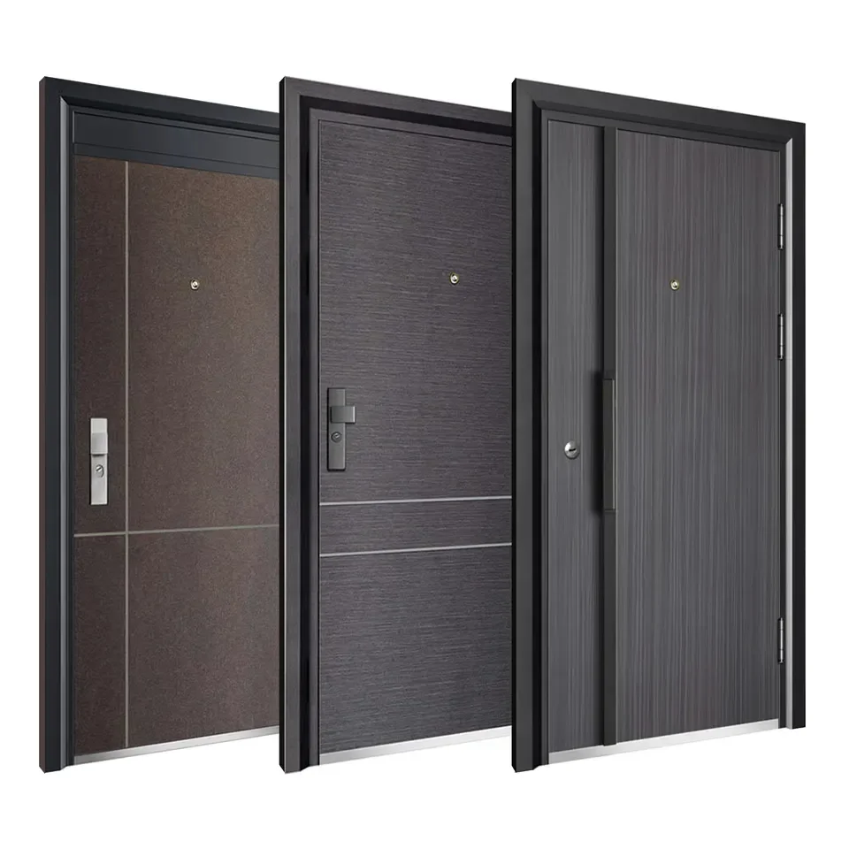 

Hotel Cinema Lounge 90 Minutes Embedded Fashion Design Evacuation Exit Fireproof Double Steel Door