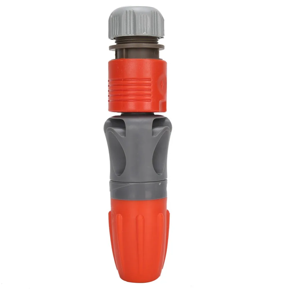 ABS + TPR Garden Hose Nozzle Anti-Slip Ergonomic Handle Hose Connector Kit 1/2 inch quick connector Multi-Function Jet Nozzle