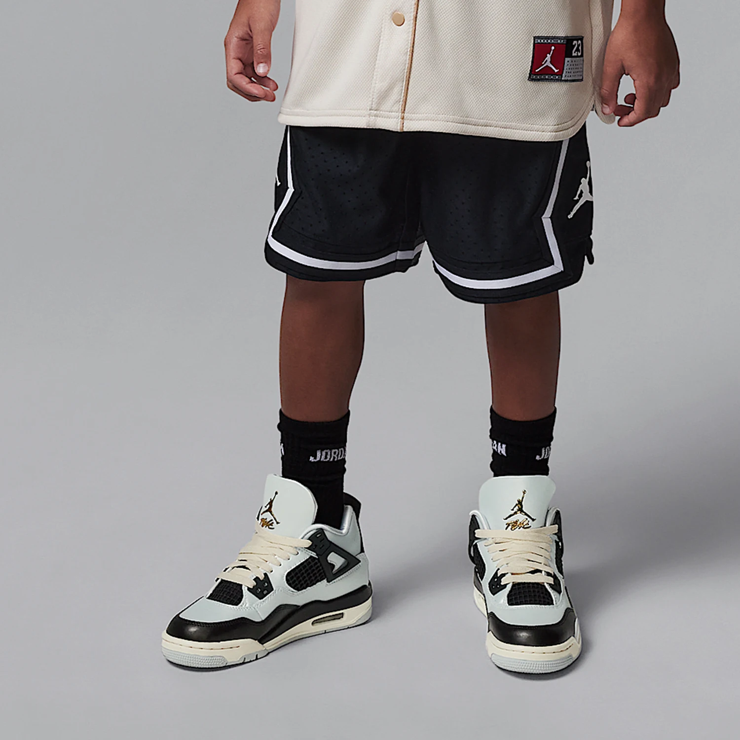 

Nike Genuine JORDAN GS Girls' Big Kid Air Cushion Basketball Shoes FZ8585-070