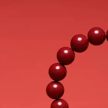 8 best sales braccialetti di perline rosse - №7