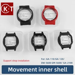 For Casio G-Shock resin inner shell movement case GA-110 120 140 150 DW-5600 GA-2100 GM5600 Replace Case Accessories Men's Case