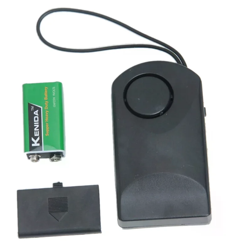 120 sensor de toque sem fio alarme de segurança alto maçaneta da porta alerta de entrada antirroubo