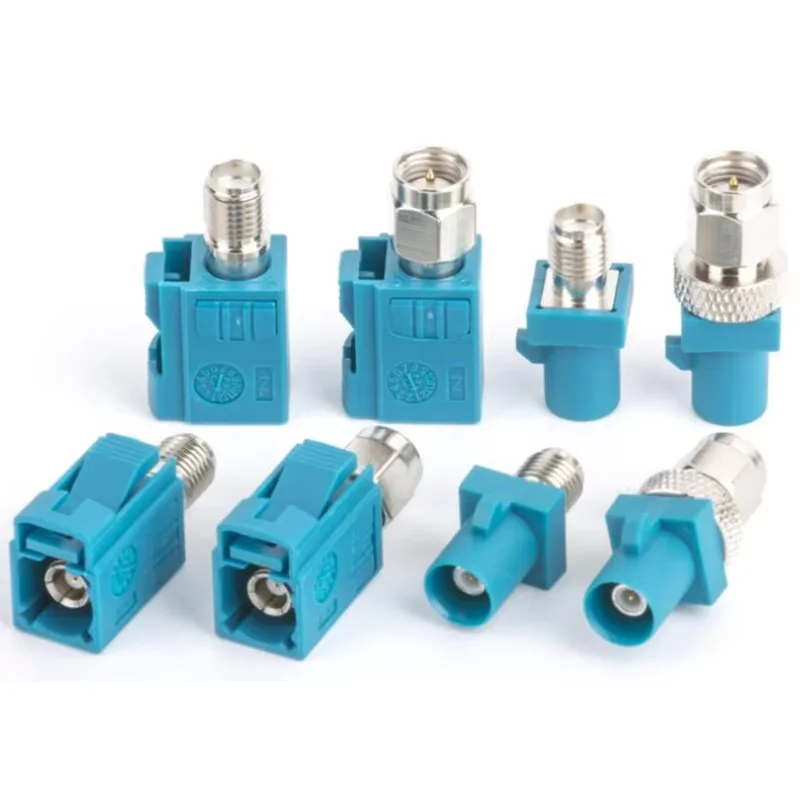 1Pcs/lot Fakra Z Female Male to SMA Plug Jack Adapter Convertor Automotive Connector Z-type Universal NEW
