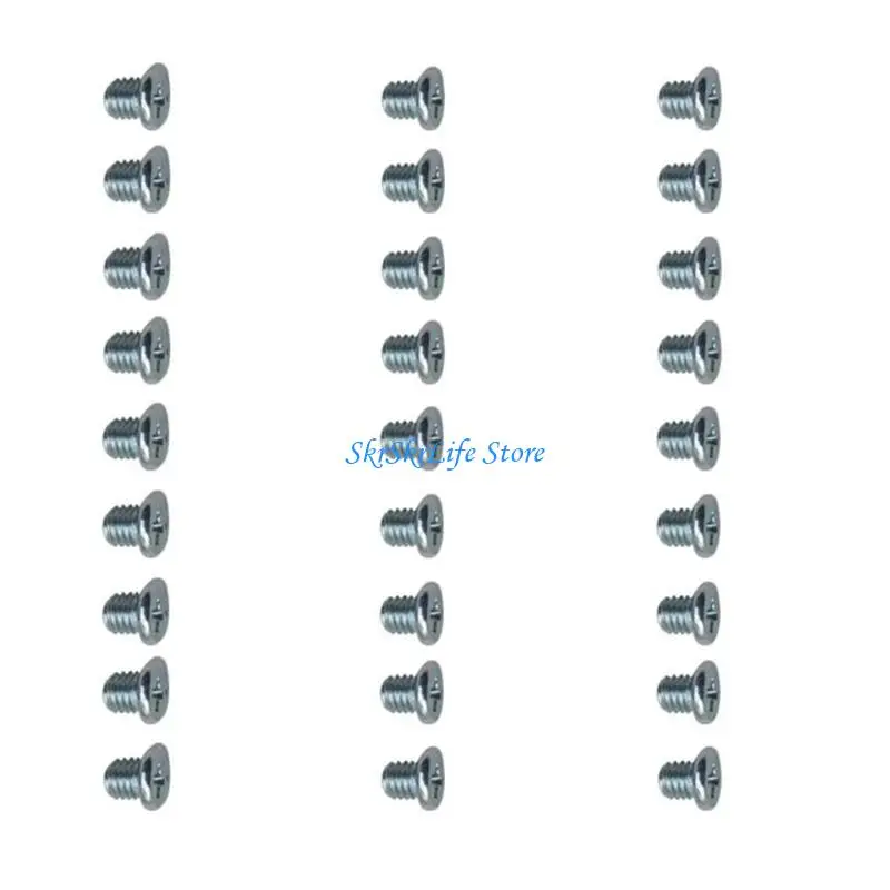 

E65E 100Pack M.2 Solid Disk Mounting Stand Off Screw Nut Kits for Gigabyte Laptop M.2 Motherboards SSD Hard Disk Screws