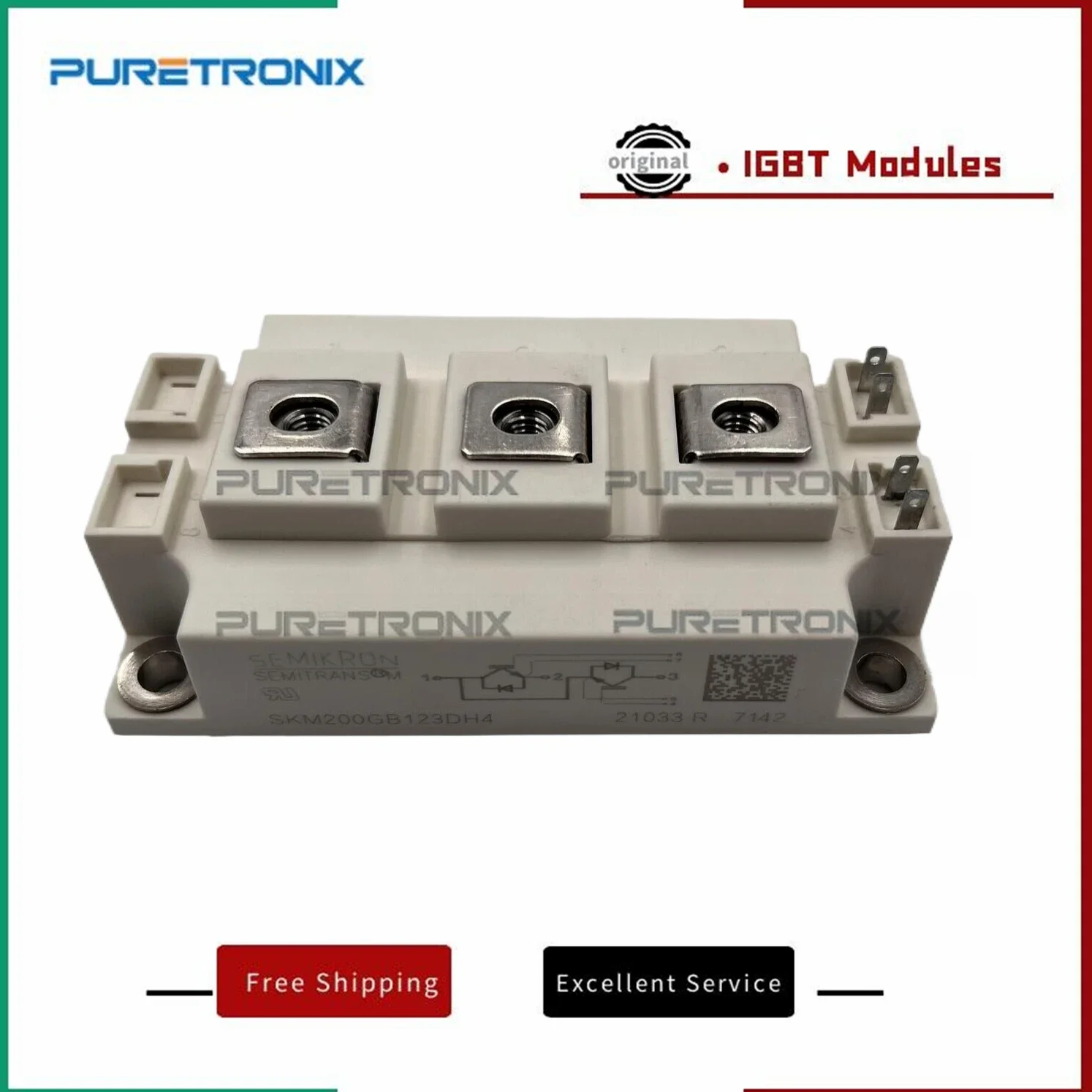 SKM200GB123DH4 Modul Asli Baru