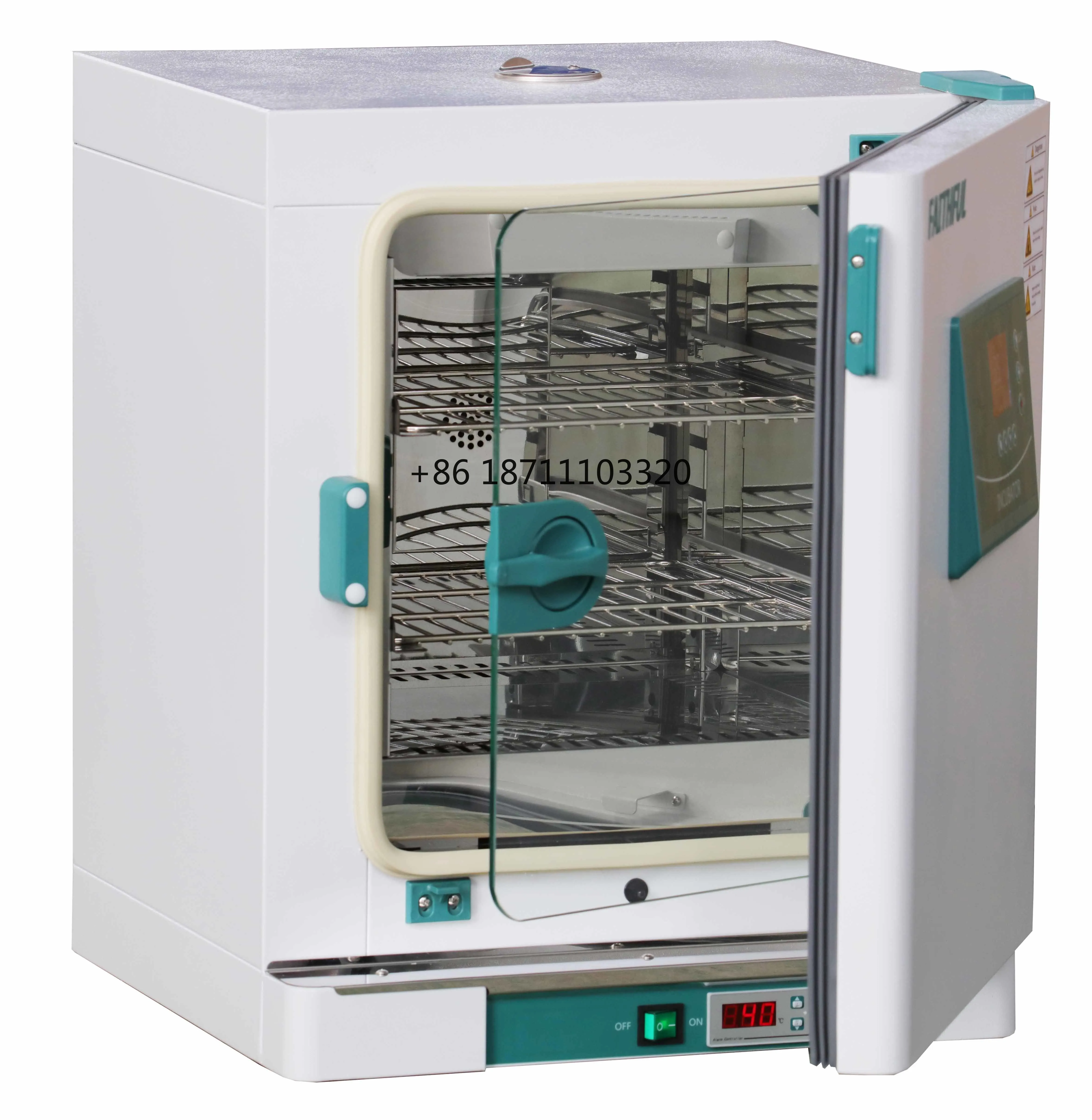 DH125L Stainless Steel Laboratory Incubator with LCD Display Constant Temperature Dry Bath Shaking and Biochemical Features