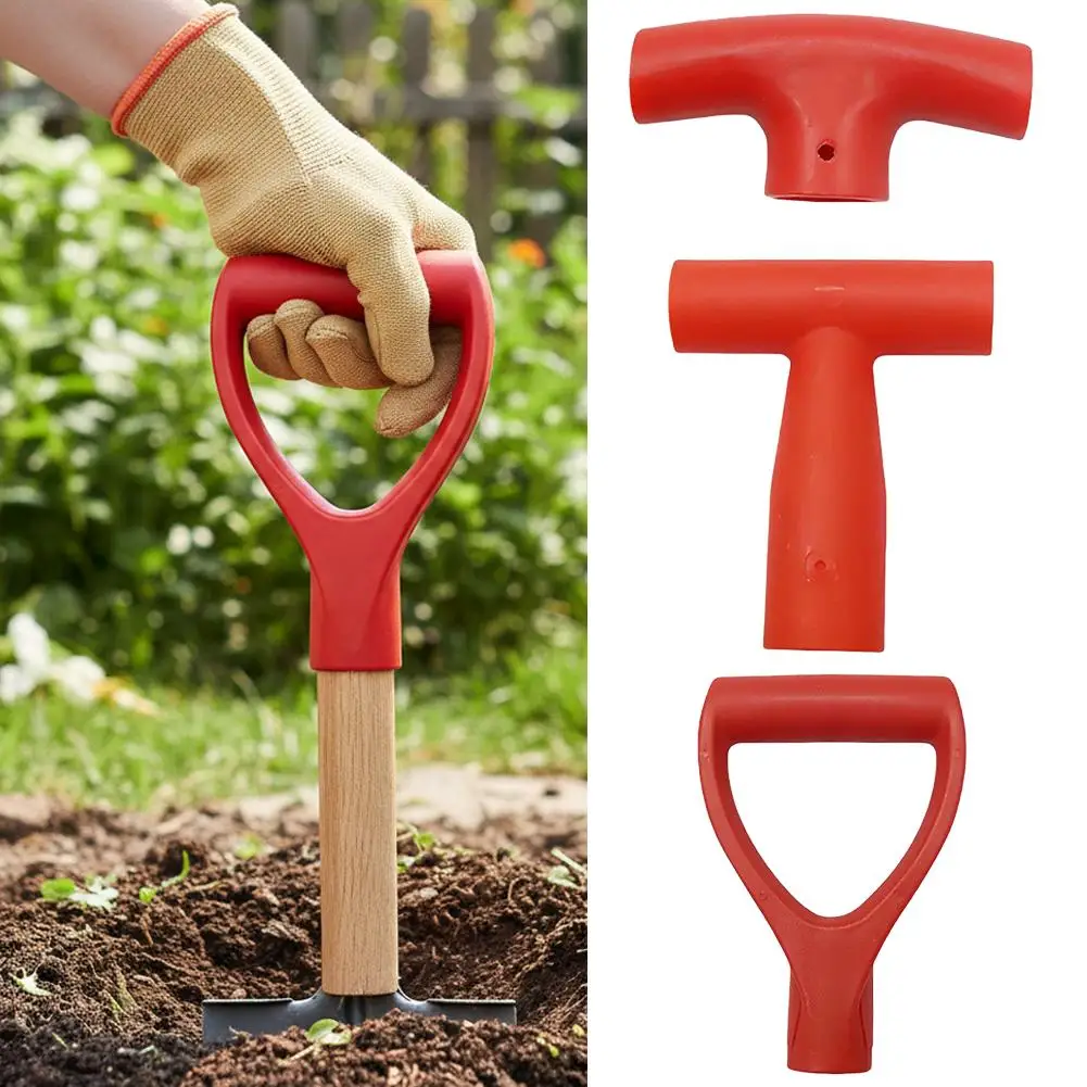 D Shaped Grip Shovel Handle Shovel Replacement Handle Portable Replacement Snow Shovel D Grip Handle For Digging Raking Tools