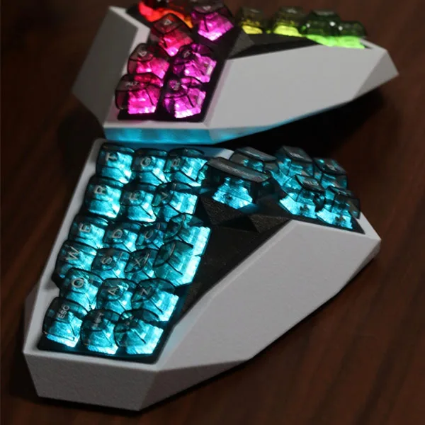 GDK DK1-60 メカニカルキーボード位置決めプレート PC PP アルミ CF
