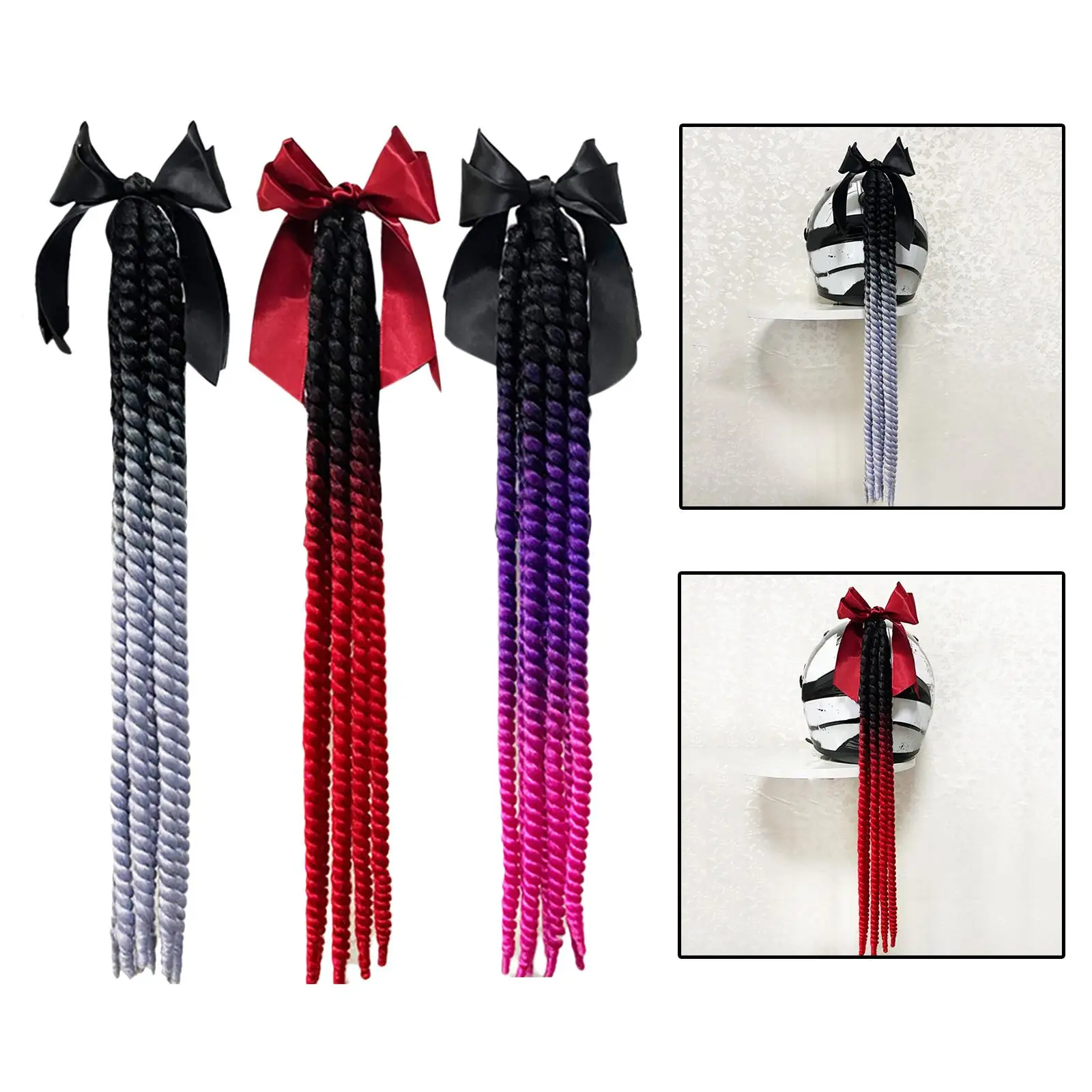 

Pigtails Curly Hair Ponytail Braid Decoration Dreadlocks Women