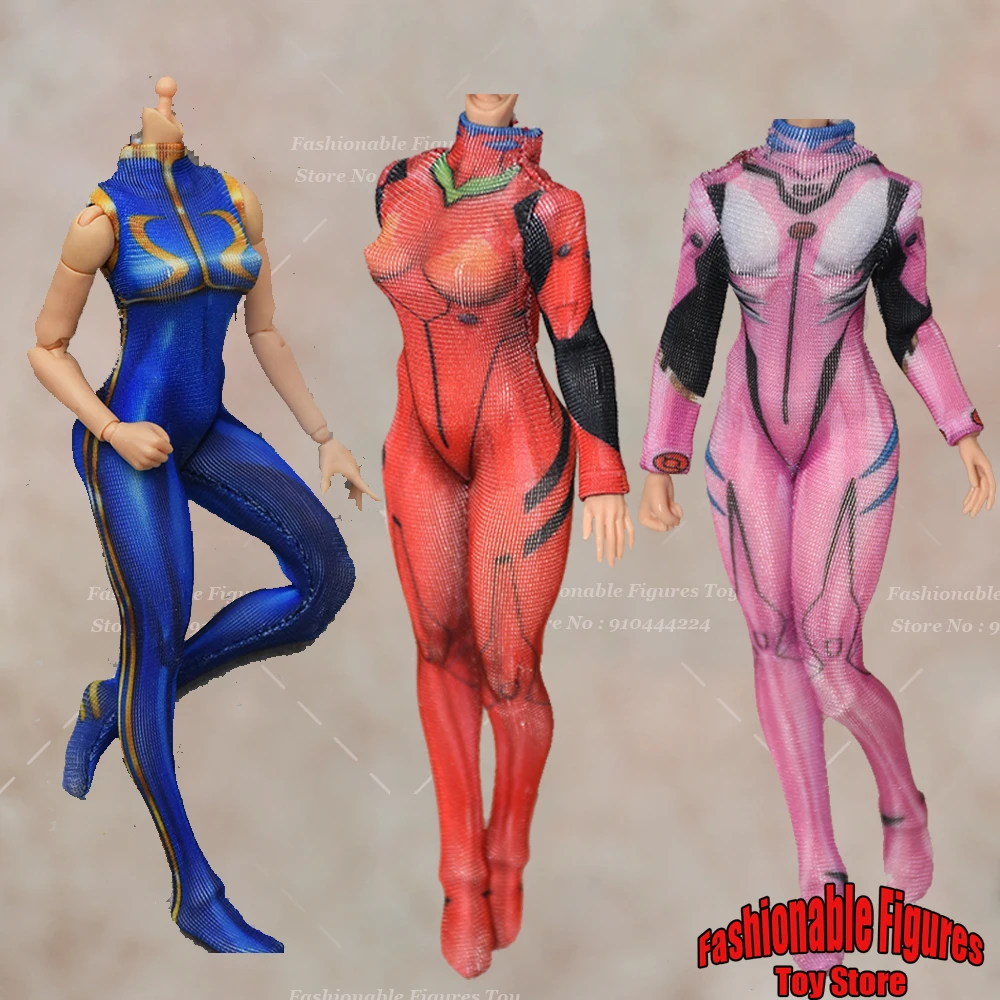 

Romankey 1/12 Female Soldier Fighting Girl Battle Suit Jumpsuit Print Mini Skirt Jeans Pants Accessory Fit 6Inch Action Figure