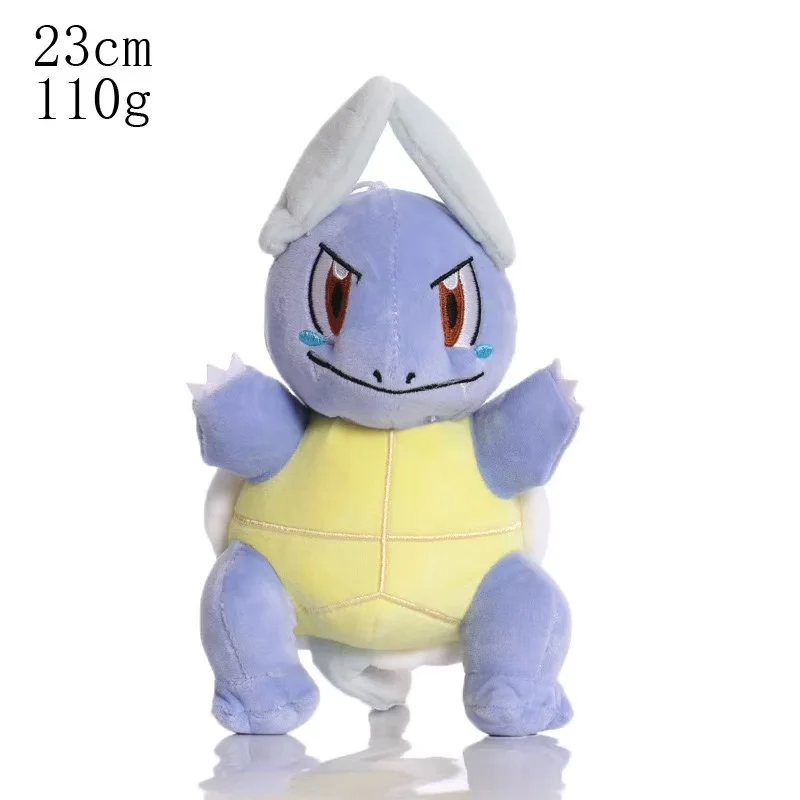 Cute Blastoise Plush Toys Pokemon Plush Toy Bulbasaur Charmander Squirtle Pikachu Anime Figure Gengar Eevee Stuffed Doll Gift