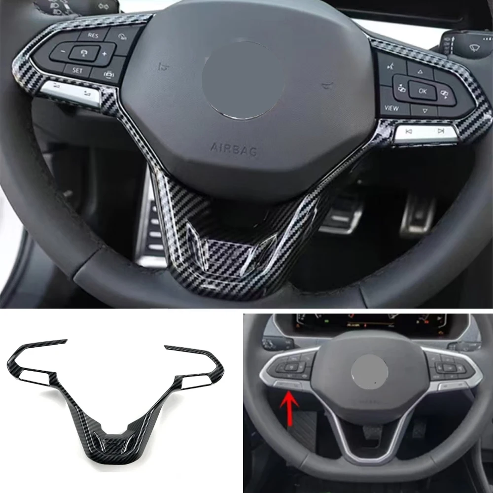 Car Steering Wheel Panel Cover Trim For Volkswagen VW Broa Tacoua Talagon Sagitar Viloran Tharu Lavida car Accessories