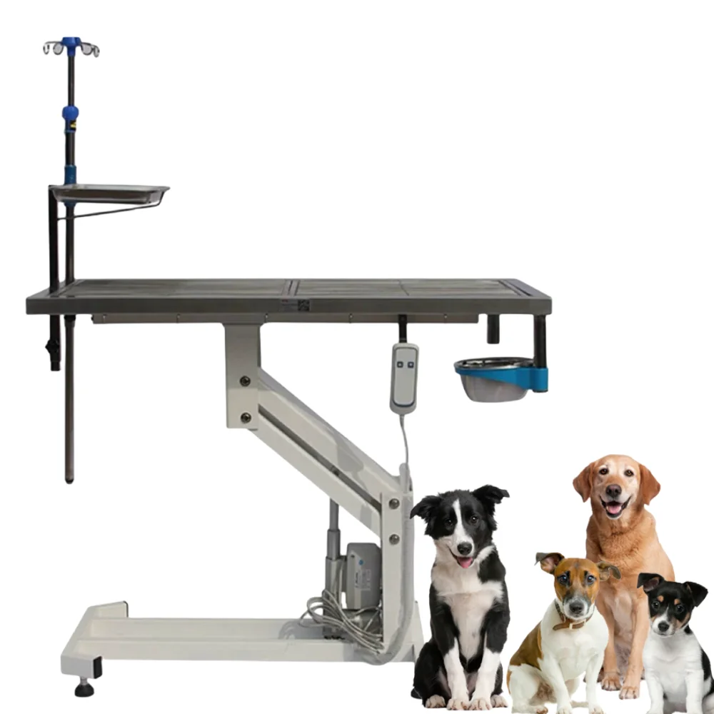 Veterinary Equipment Surgery Table Mobile Examination Treatment Exam Hydraulic Veterinary Operation Table