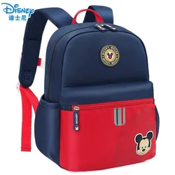 Disney-Mochila para Crianças do Jardim de Infância, Mickey Cartoon Image, Pode Ser Usada Como Uma Mochila Grande, Favorecida Por Meninos, De 2-6