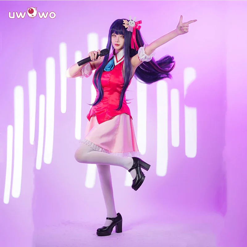 

Idoll Stagee Aii Hoshinoo Cosplay Costume Collab Series: Performance Outfit Halloween Costume Dress 2026