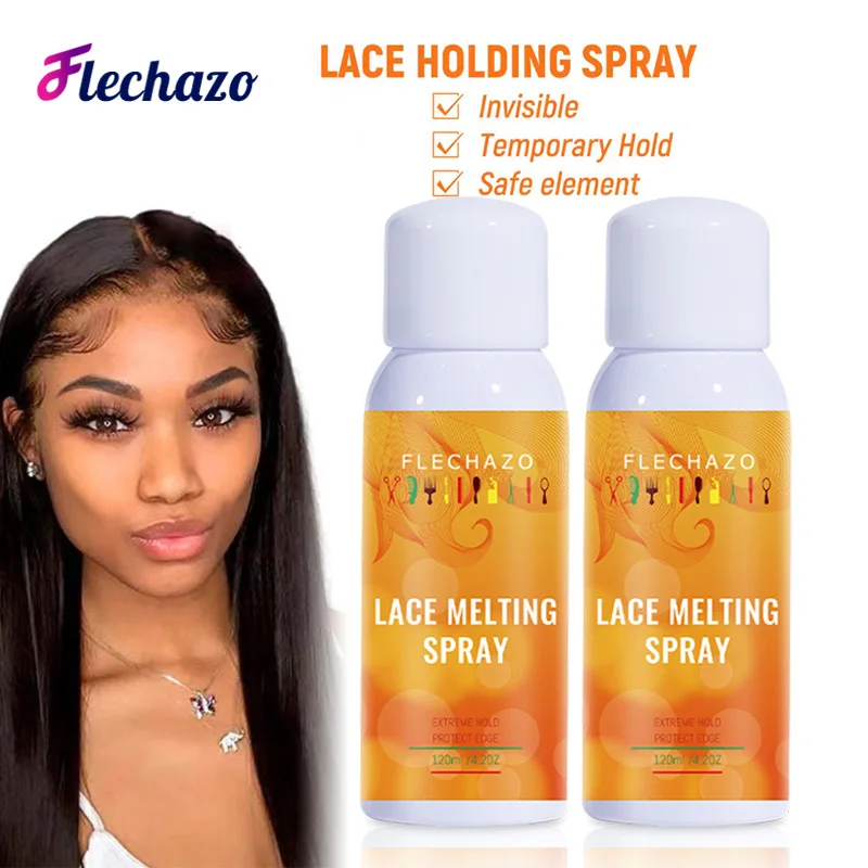 Liquid Wig Glue Invisible Lace Melting Spray Sweatproof Bonding Glue Adhesive Quick Weave Lace Wig Glue Spray With Elastic Band