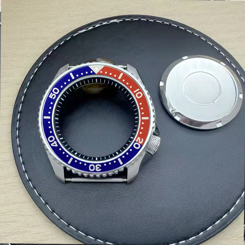 

Mod 42mm SKX007 Watch Case Sapphire Crystal Glass Fits NH35 NH36 4R35 4R36 7SMovement 28.5mm Dial Men's Dive Watch Cases Refit