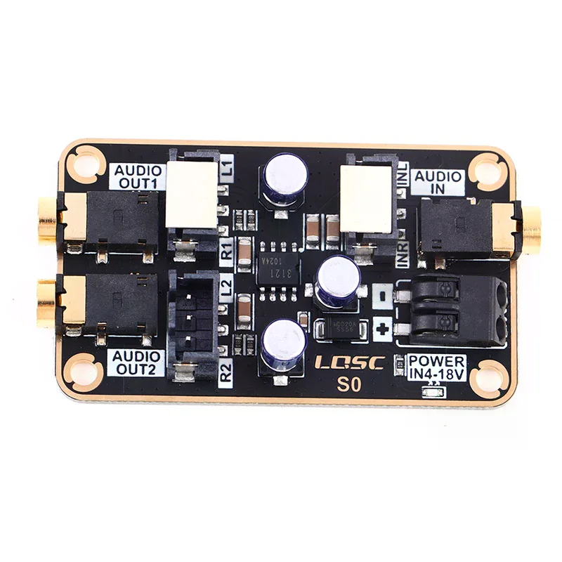 Audio Isolation Noise Reduction Module Audio Common Ground Noise Cancellation DIY Power Amplifier Board