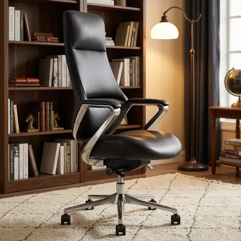 Ergonomic Commercial Contemporary Furniture Custom Executive Office Manager Leather Soft Pu Office Chairs