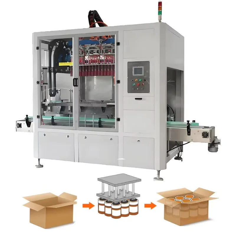 2025Durable Case Packer Machine For Continuous Operation In High Load Packaging Environments