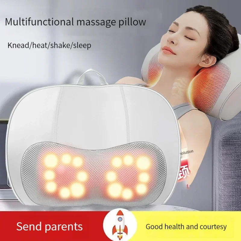 cervical pillows, Massage pillows,kneading necks, shoulders, back, waist, household bed cushions, gifts from parents and elders