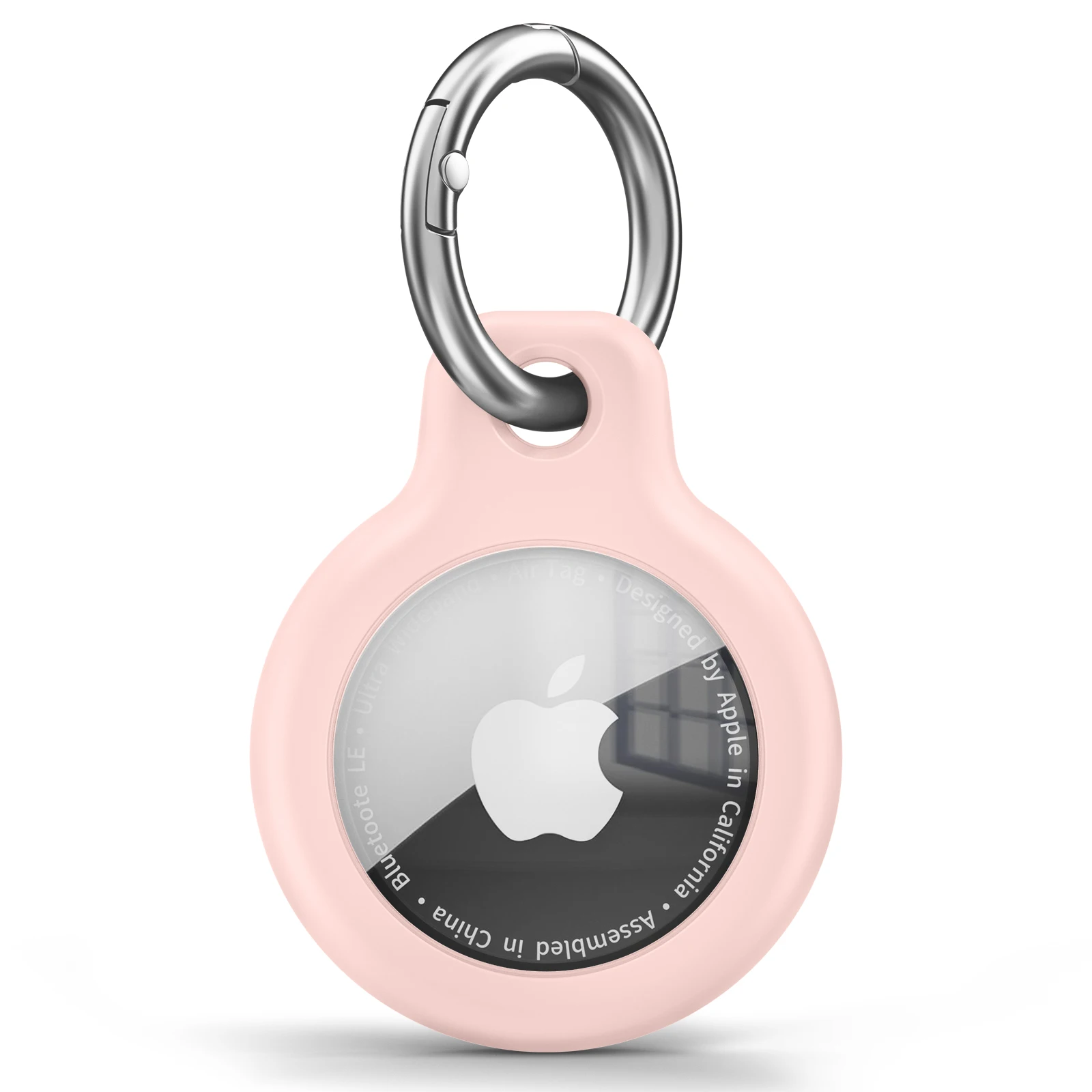TPU-Hülle für Apple Air Tag Halter mit Schlüsselanhänger, Schutzhülle, Tracker-Zubehör, kratzfeste Hülle für Apple Air Tag Case
