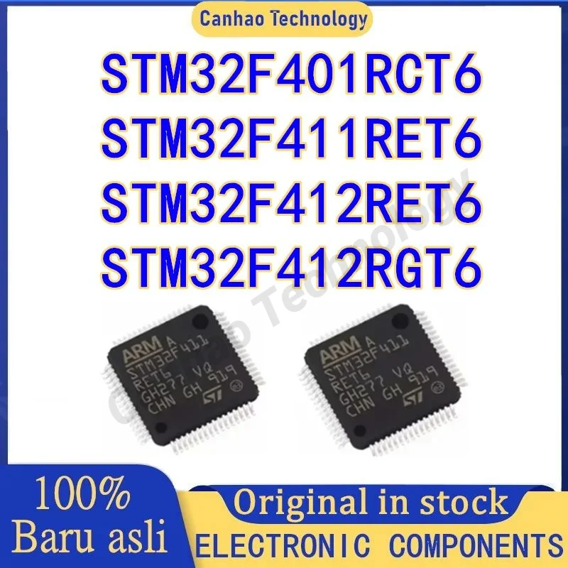 STM32F401RCT6 STM32F411RET6 STM32F412RET6 STM32F412RGT6 STM LQFP-64 IC MCU Chip 100% New Original in stock