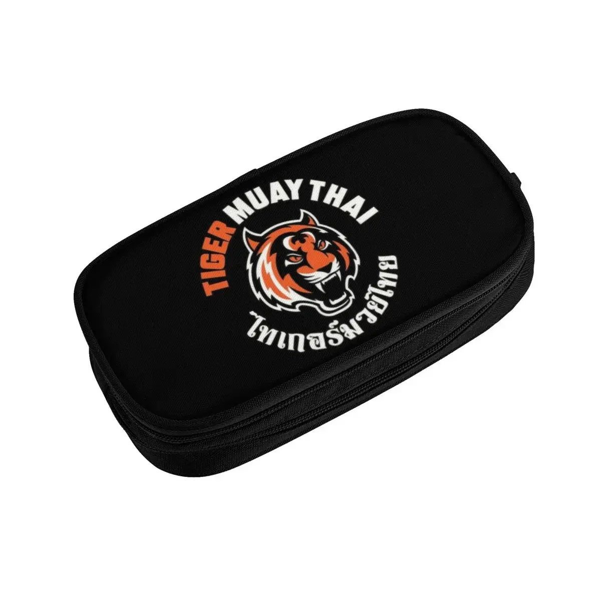 Aangepaste Tiger Muay Thai Kawaii etuis jongens meisjes grote capaciteit Thailand boksvechter potlood tas schoolaccessoires