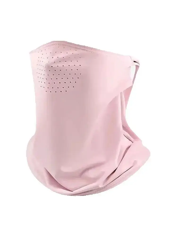 AliExpress WRELS 1/2pcs Ice Silk Face Cover UV Protection Breathable Cycling Neck Wrap Cover Anti-UV Unisex Fishing Sunscreen Face Mask Scarf