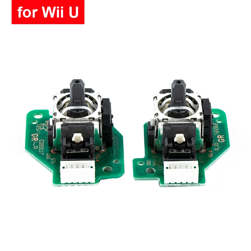 يسار يمين المقود النظير متحكم الأصابع xbox one الاستشعار وحدة مع لوحة دارات مطبوعة ل Nintend وى U غمبد WiiU سادة تحكم