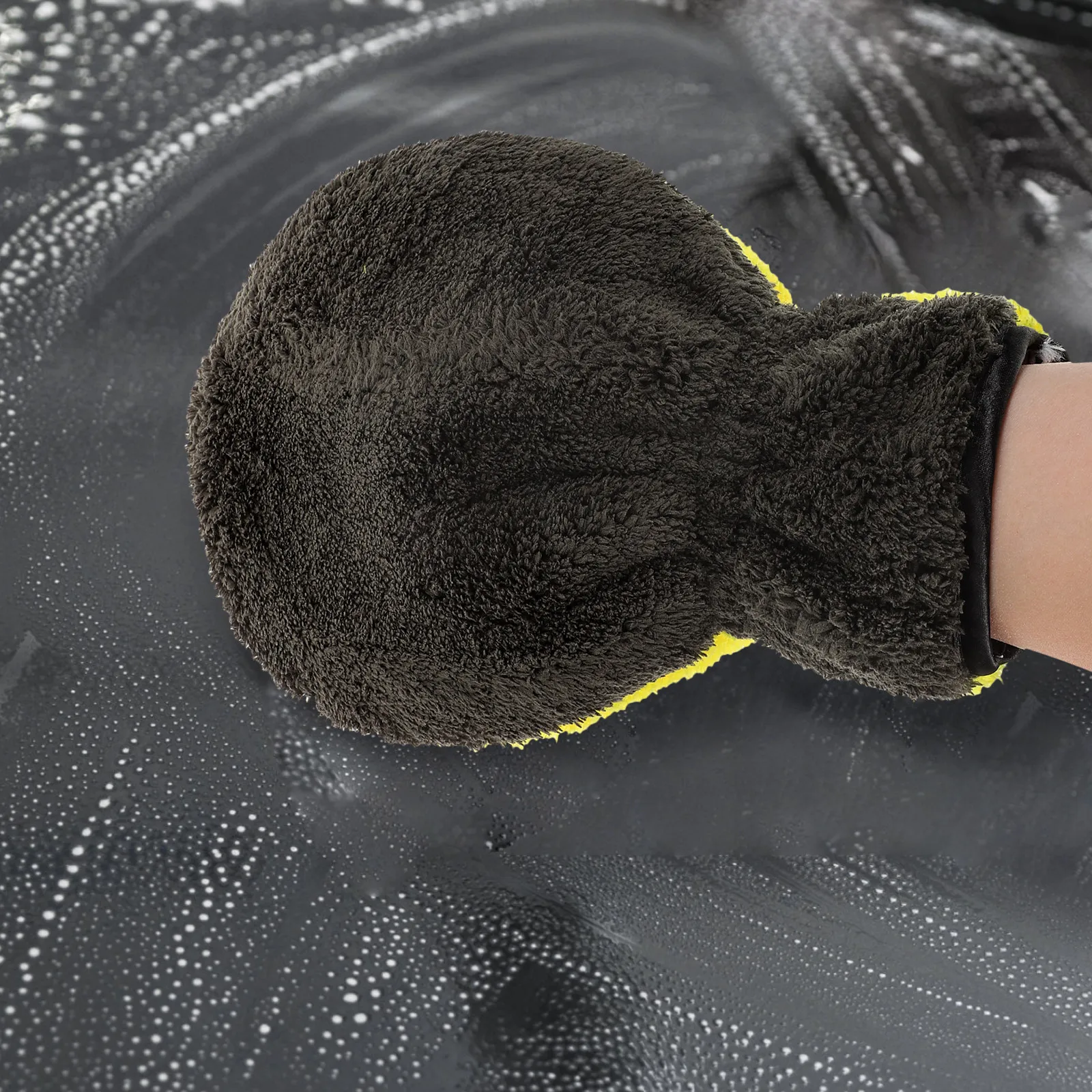 2Pcs Pet Bath Gloves Reusable For Garage Car Wash Pet Washing Multi Functional Soft Absorbent Ergonomic