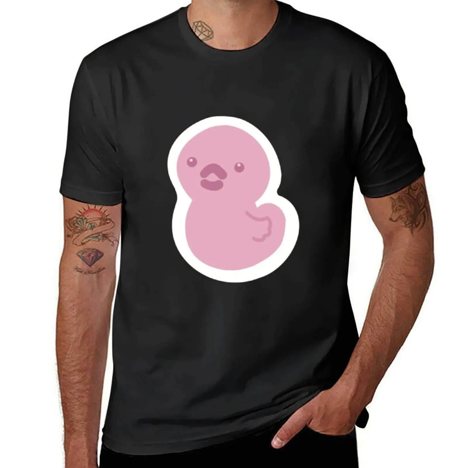 

Duckie, the cute rubber duck. Pink Version 2 T-Shirt shirts graphic tees customizeds quick drying mens vintage t shirts