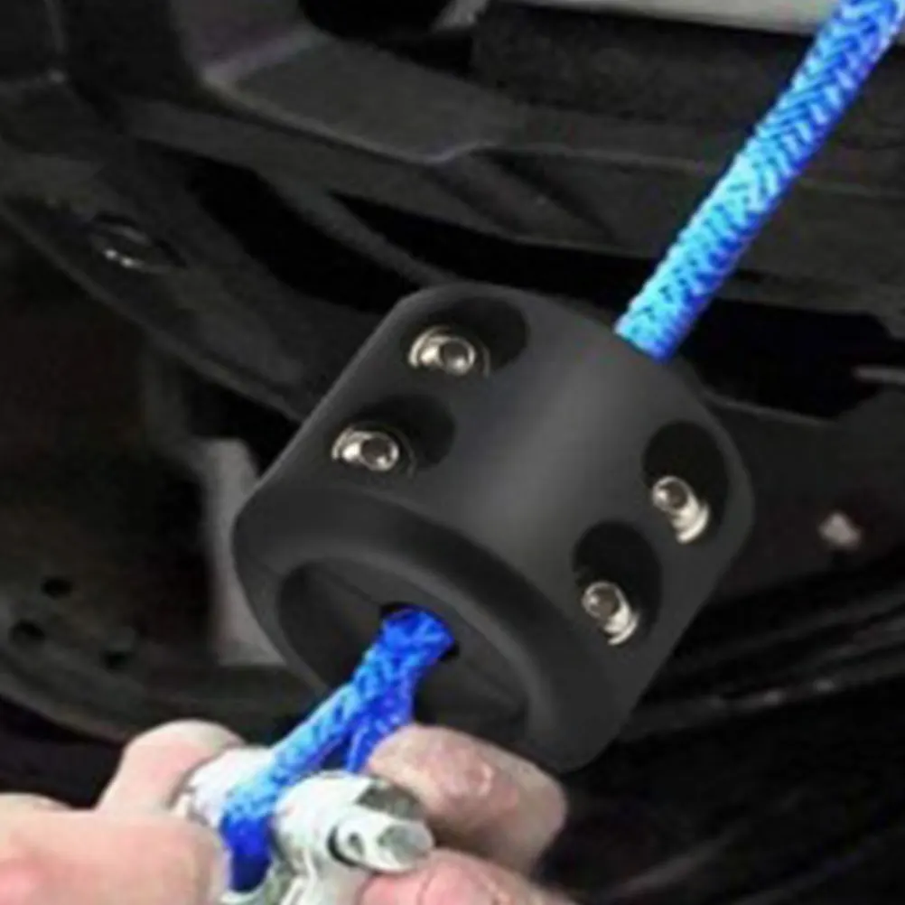 

Winch Hook Stopper Rubber Cable Protector ATV UTV Accessories Tow Rope Cover Durable Easy Installation Car