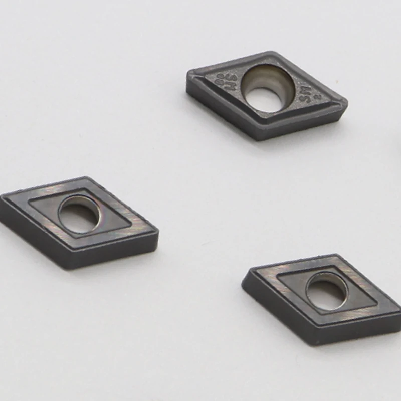 10 Chiếc DCMT11T308-SM IC907 IC908 Carbide Chèn Nội Bộ Dụng Cụ Xoay Dao Phay CNC Công Cụ Phụ Kiện Cho DCMT11T308 Lưỡi Dao