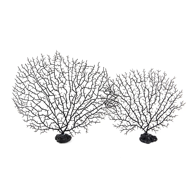 Tree Shape Resin Coral Aquarium Decoration Fishing Tank Landscaping Decor Sea Iron Tree Plastic Coral Aquarium Decor Plants