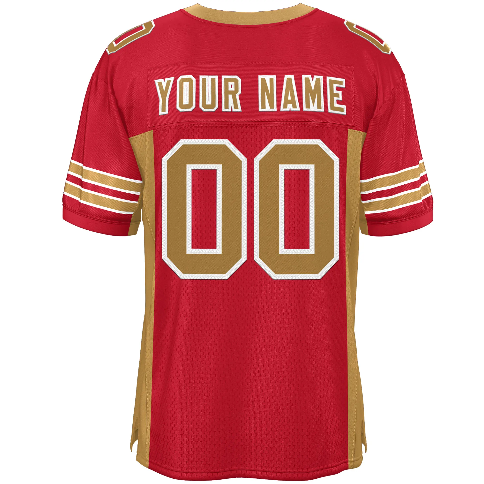 Custom Football Jersey Personalized Printed Letters Number Logo Football Short Sleeves Athletic Tee Shirts