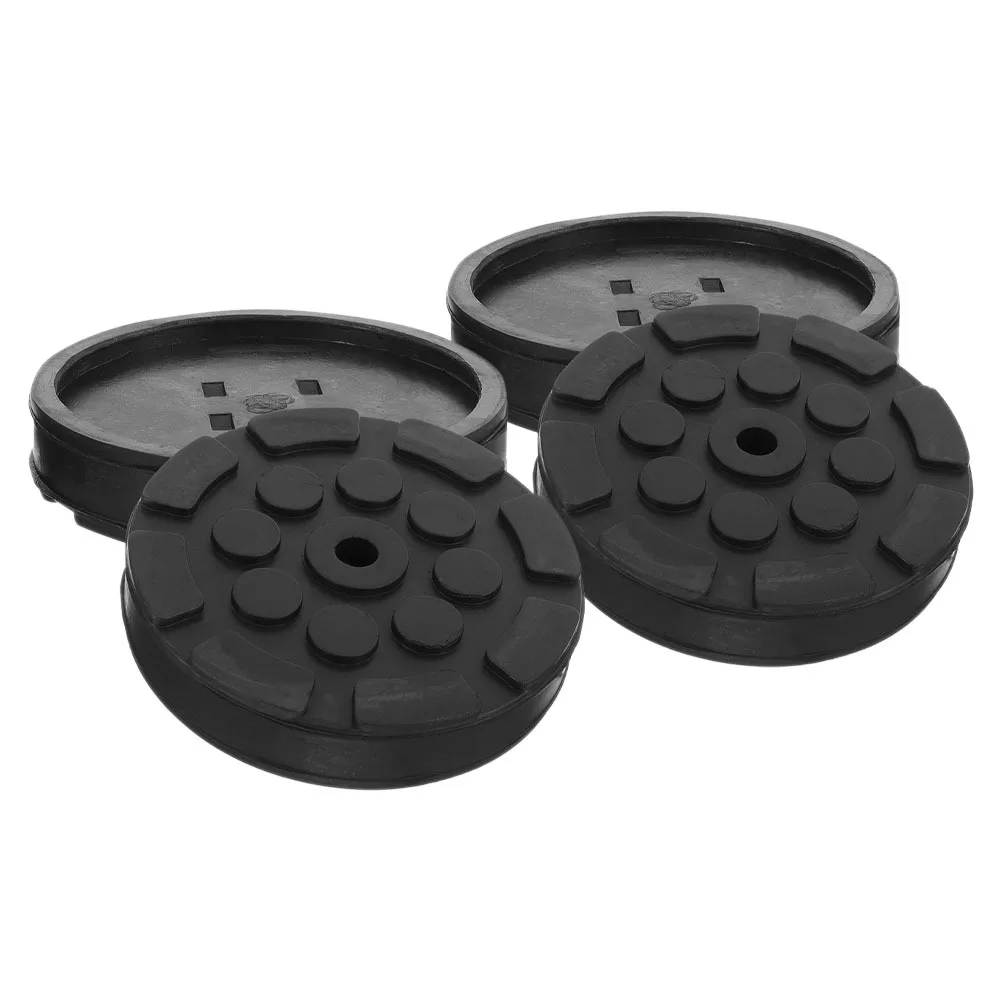 

4Pcs Automotive Lift Rubber Pads Octagonal Heavy Duty Jack Pad Lift Adapter Convenient Floor Jack Disk Pads Car Repair