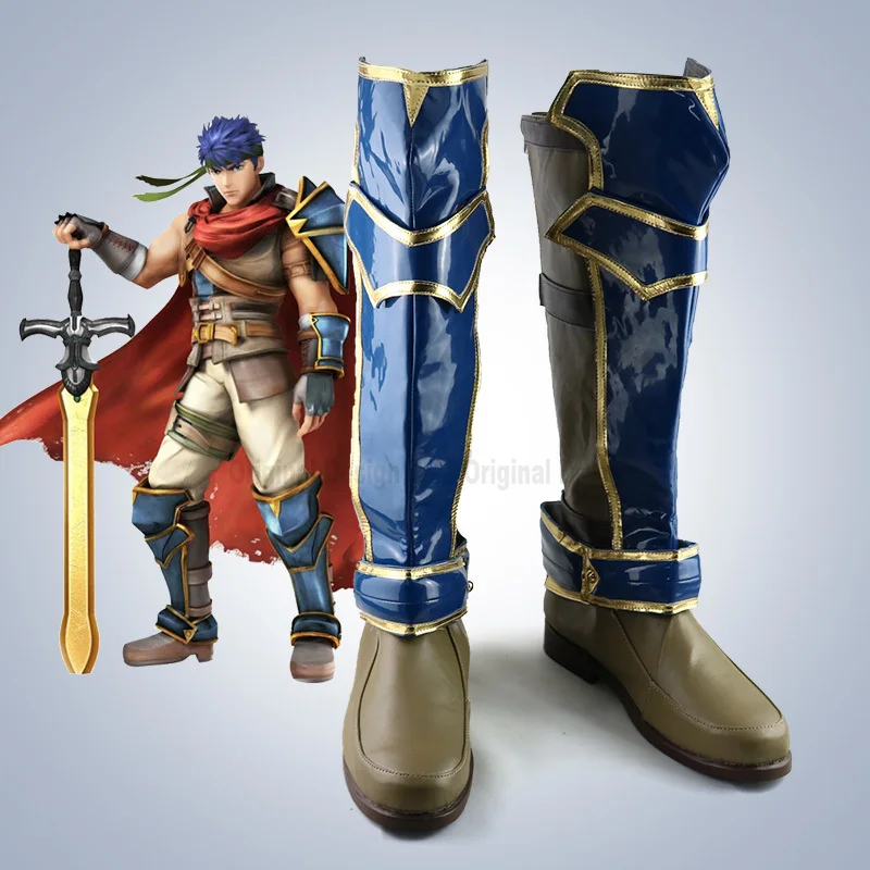 

Fire Emblem: Three Houses Ike Characters Anime Costume Prop Cosplay Shoes Boots