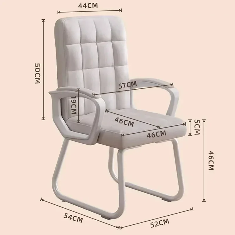 

Gaming Back Office Chair Wheels Glides Luxury Women Office Chair Desk Comfy Living Room Sillas De Oficina Interior Decoration