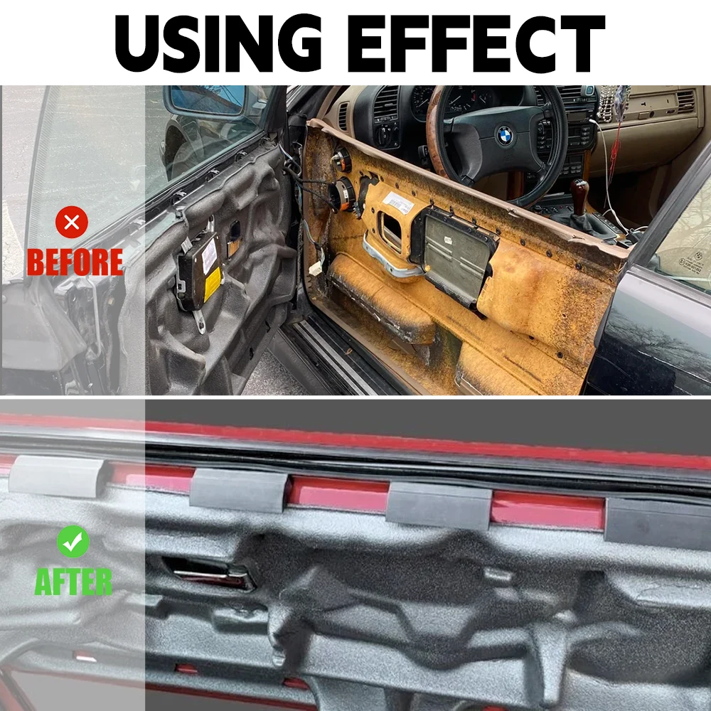 Door Caroboard Bracket & Trim Panel Repair Kit For BMW E36 Coupe/Cabrio Door Paper Repair Kit