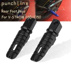 For V-STROM 650 1050 DL650 V-STROM 800 DE 800RE DL1050 GSX-S1000GT GSX-S1000GX GSX-S1000F Rear Passenger Foot Pedal Foot Pegs