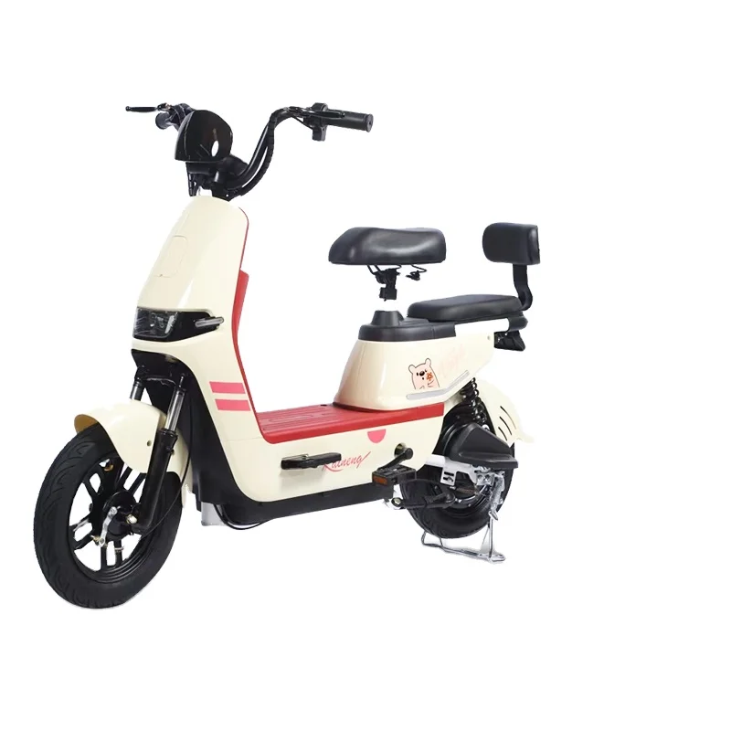 China Factory Ebike New Product 350W 48V Adult Electric Bicycle City Moped Digital Electronic Brushless Rear Hub Motor