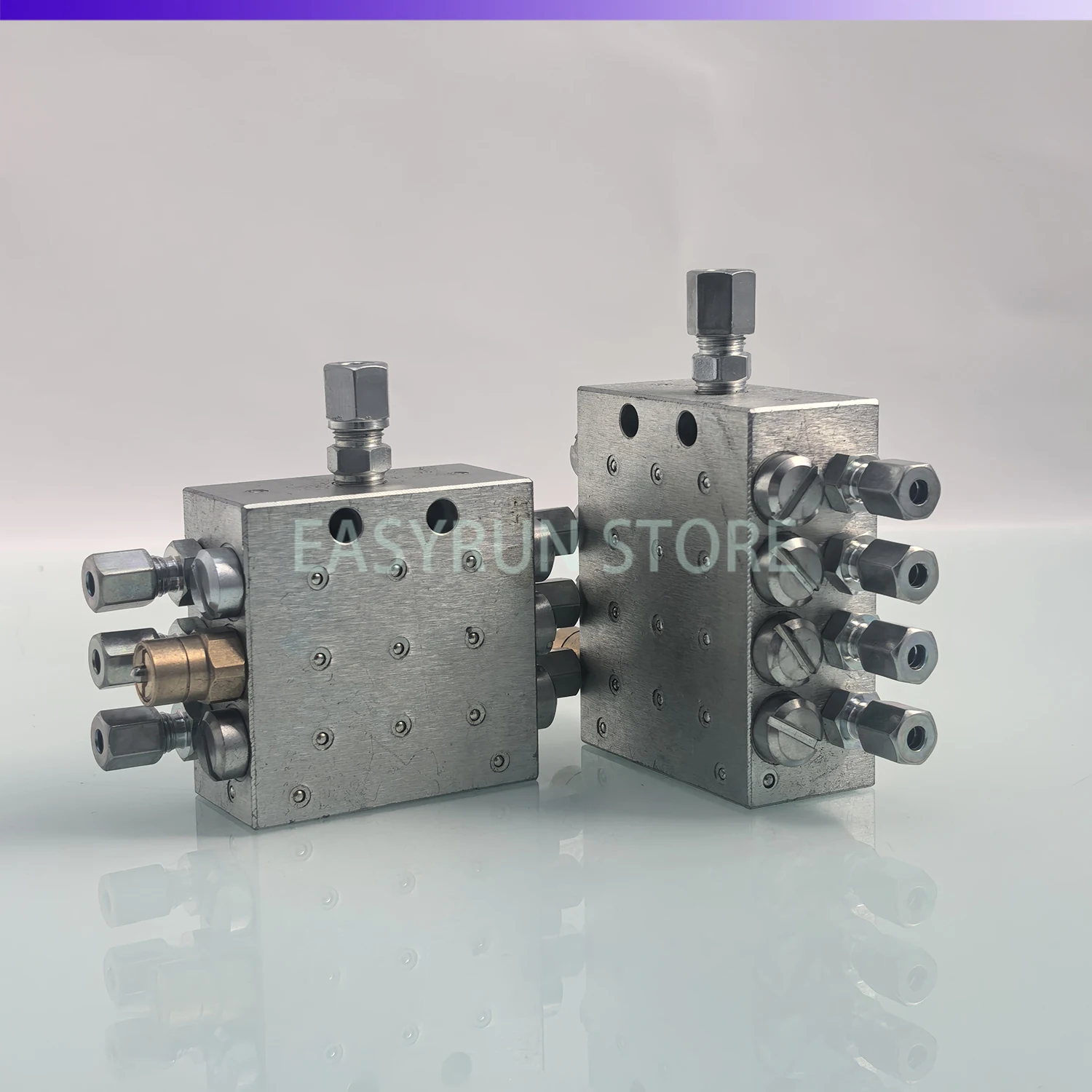 Progressive Feeder Block Resistance Grease Distributor 6-8 Outlets Lubrication Separator Valve Lubricant Divider