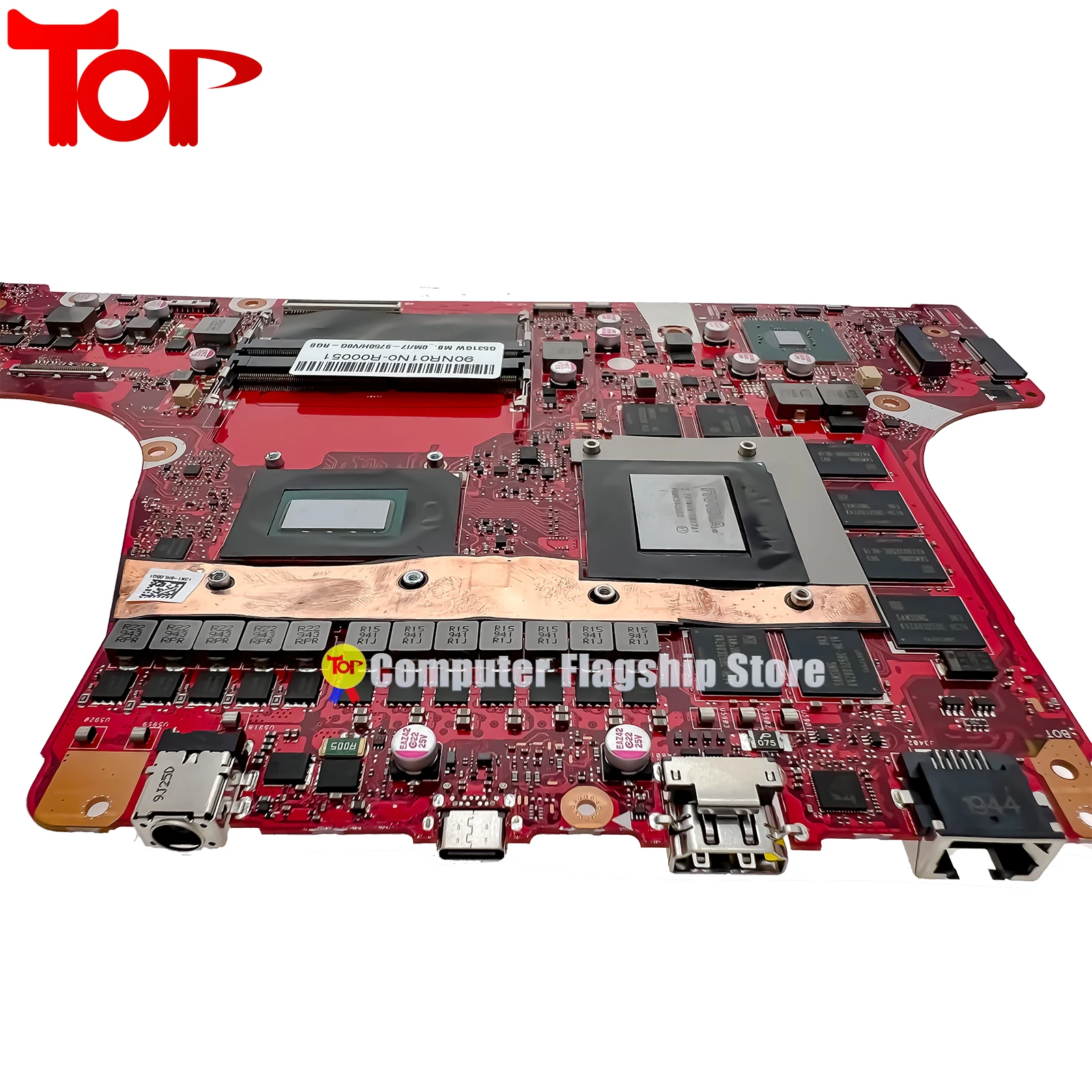 Imagem -04 - Placa-mãe para Laptop Asus Rog Strix Scar Iii Kefu G531gu G531gv G731gv G731gv G731gv G731gv G731gu Placa-mãe